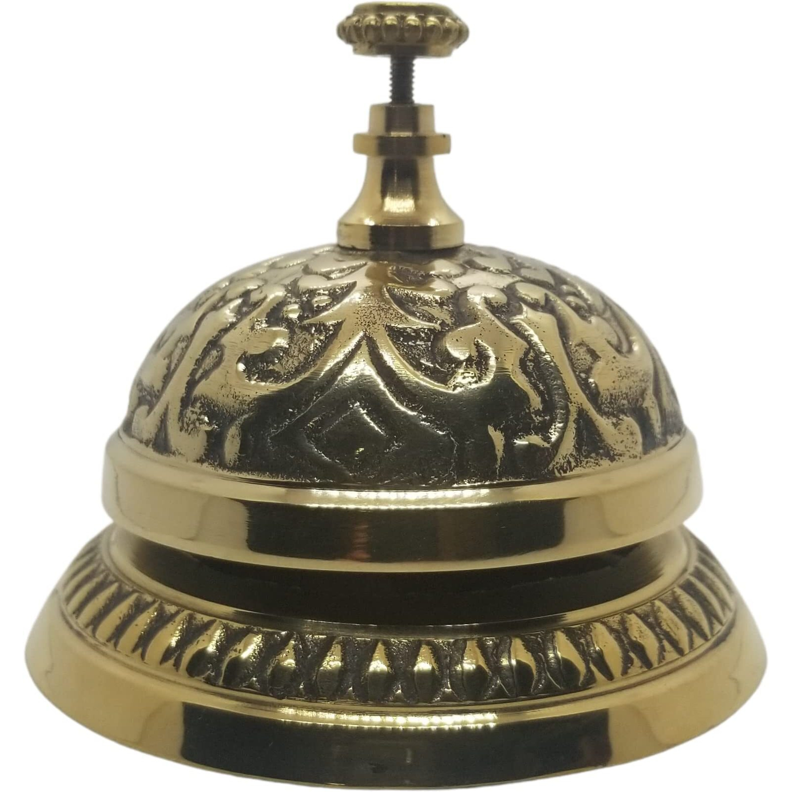 Solid Brass Victorian Style Service Desk Bell