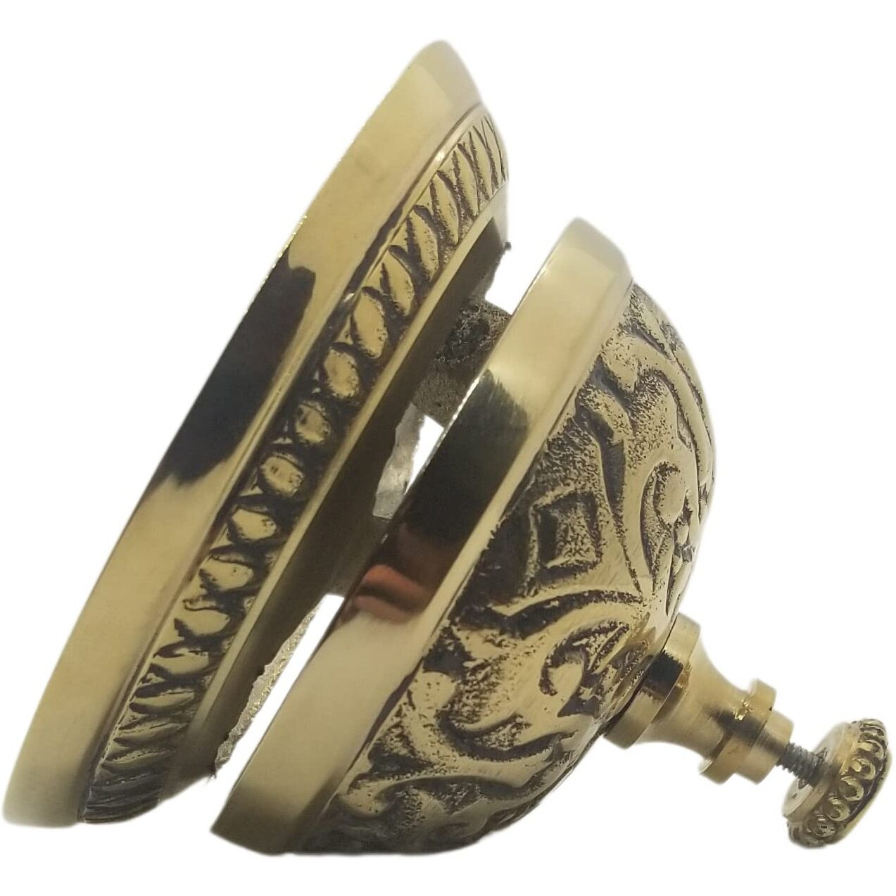 Solid Brass Victorian Style Service Desk Bell