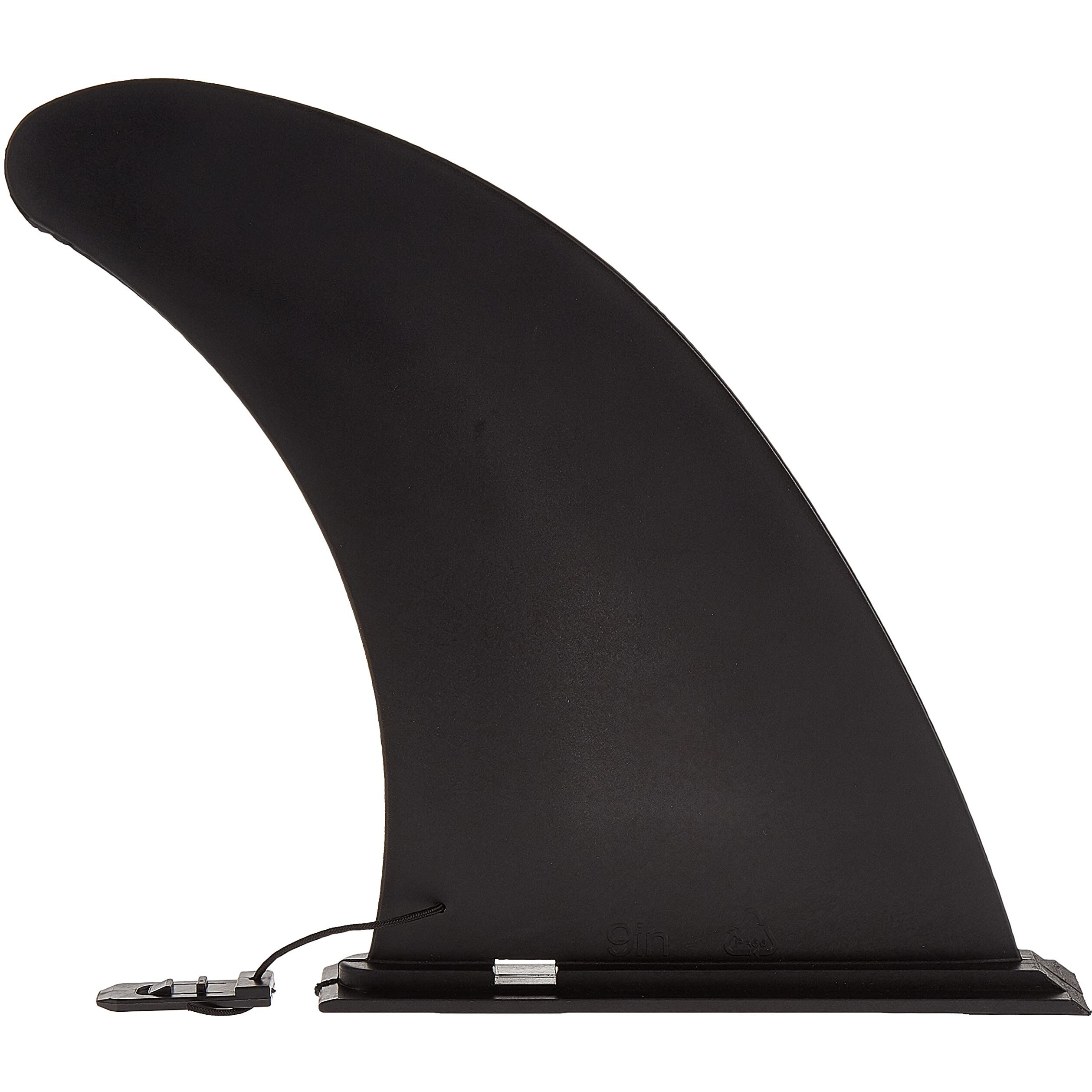 Retrospec Replacement Fins For Inflatable Stand Up Paddle Board (Set Of 3)  Black