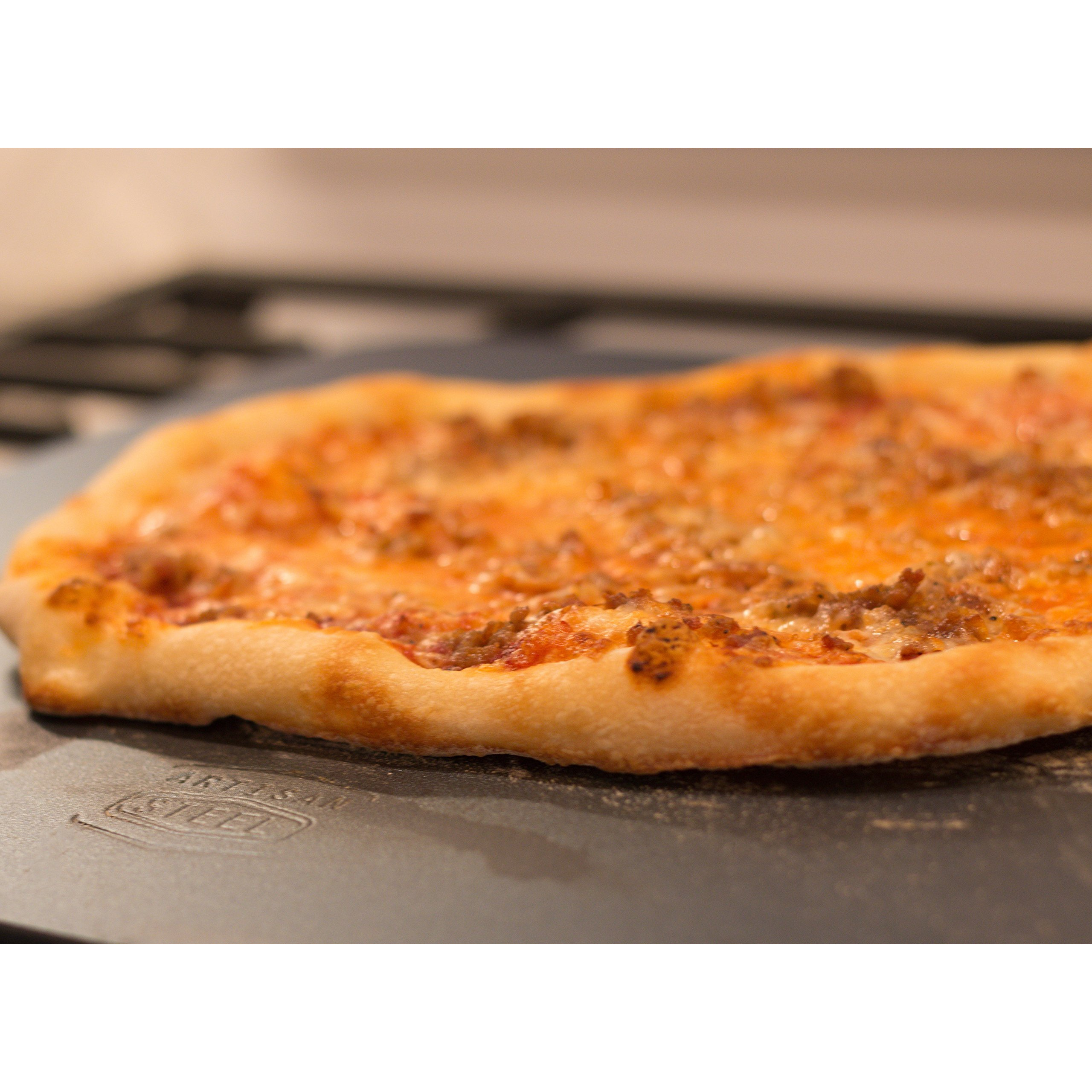Artisan Steel - High Performance Pizza Steel Made In The Usa - 16"" X 14.25"" (.25"" Thick)