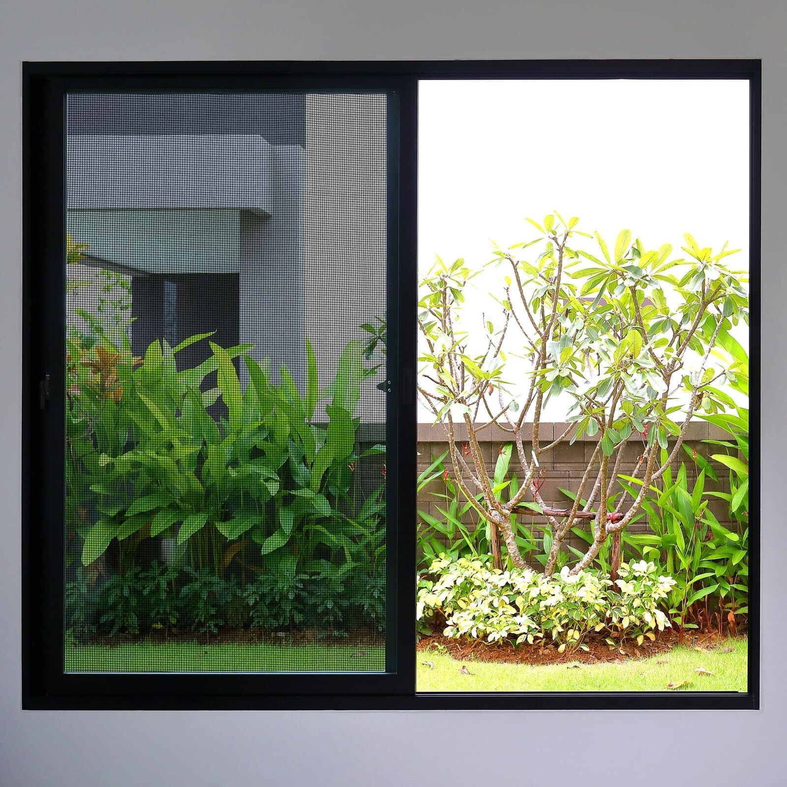 Stockroom Plus Replacement Adjustable Fiberglass Window Screen Mesh For Patio  Sliding Doors (White  48 X 236 In)