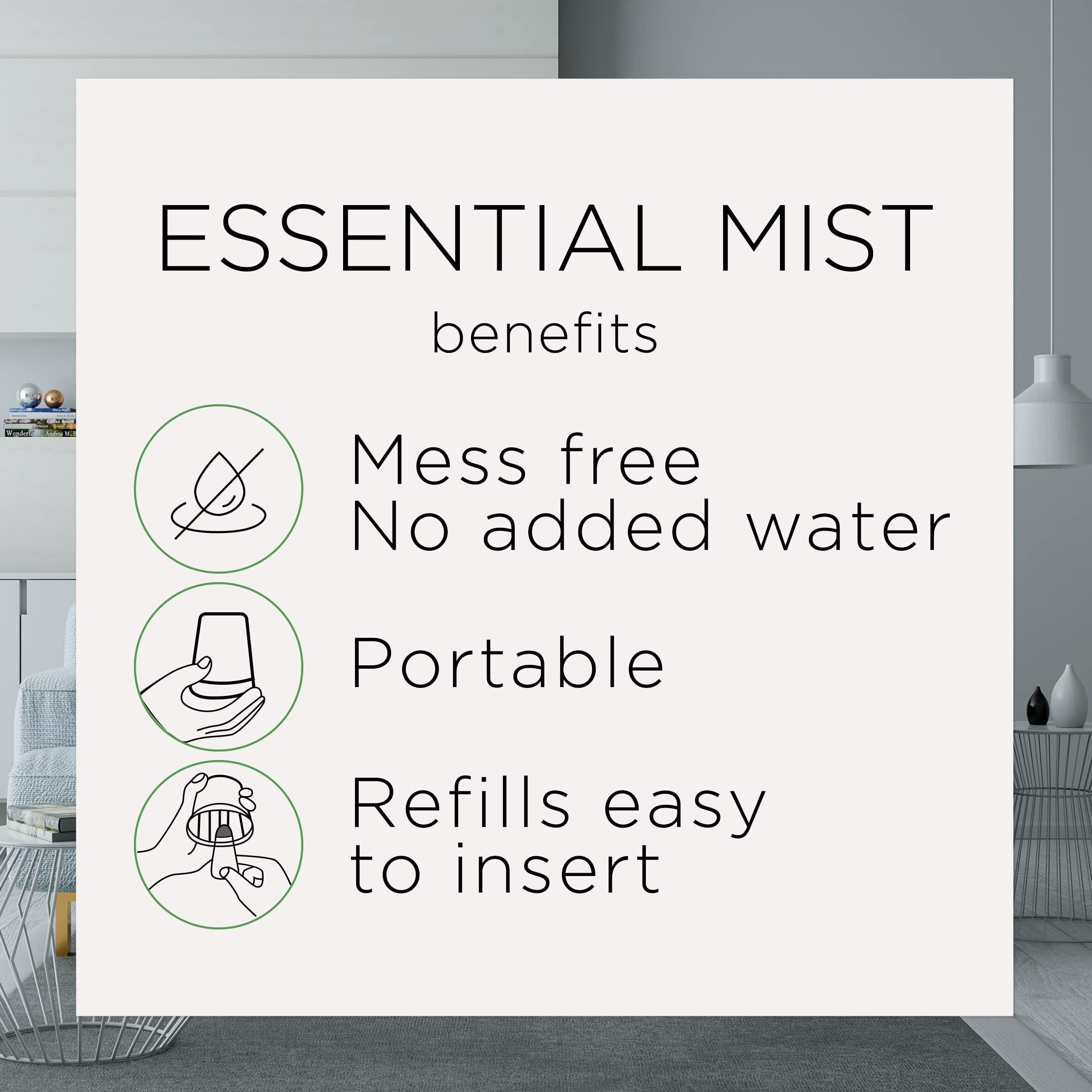 Air Wick Essential Mist Refill  3 Ct  Lavender And Almond Blossom  Essential Oils Diffuser  Air Freshener