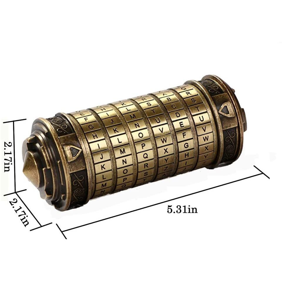 Cryptex Da Vinci Code Money Puzzle Box For Cash Gift Puzzle Boxes With Hidden Compartments Valentine's Day Gift For Boy Birthday Gifts For Her Gifts For Girlfriend Gifts For Men Gift For Mom