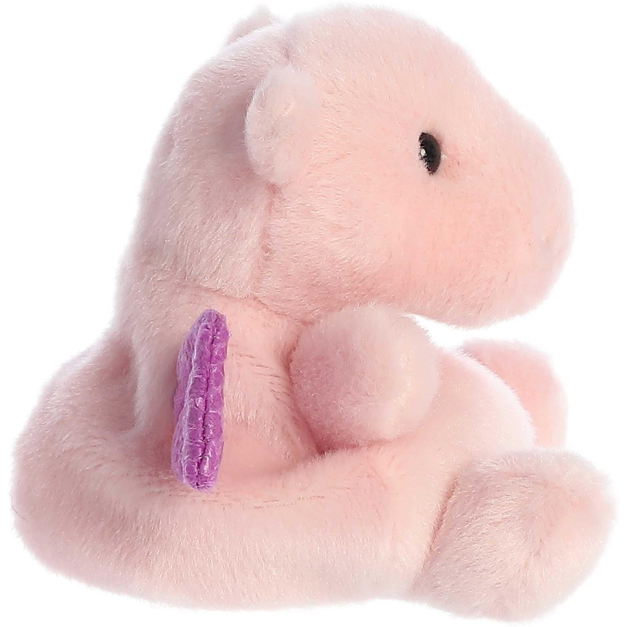 Aurora Adorable Palm Pals Aria Pink Dragon Stuffed Animal - Pocket-Sized Play - Collectable Fun - Pink 5 Inches