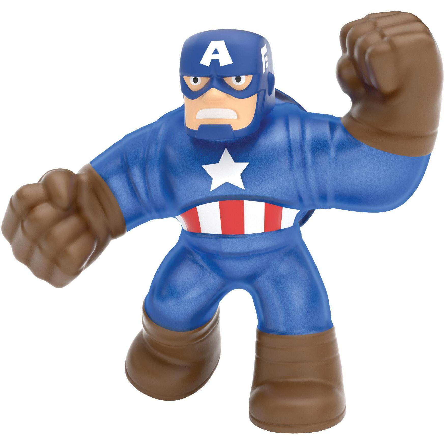 Heroes Of Goo Jit Zu Licensed Marvel Hero Pack - Captain America  Multicolor (41057)