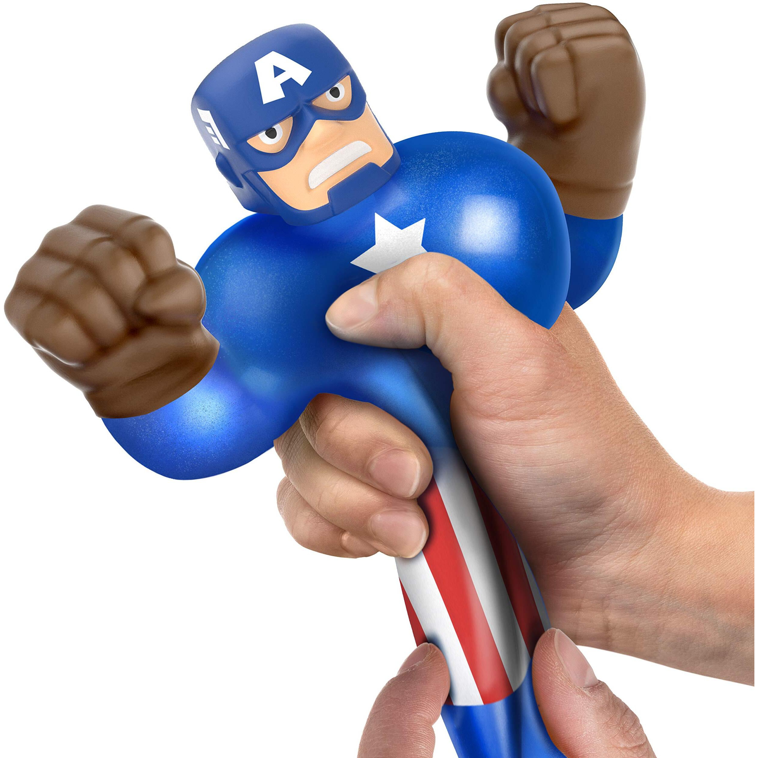 Heroes Of Goo Jit Zu Licensed Marvel Hero Pack - Captain America  Multicolor (41057)