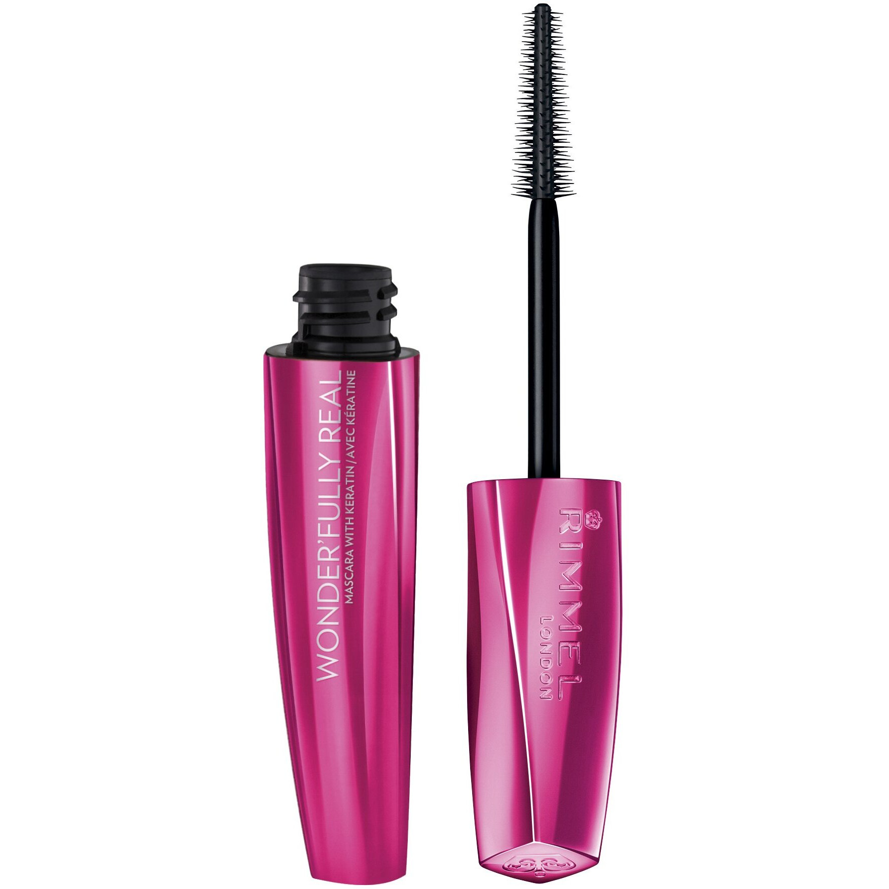 Rimmel Wonder'Fully Real Mascara  Waterproof Black  0.37 Fluid Ounce