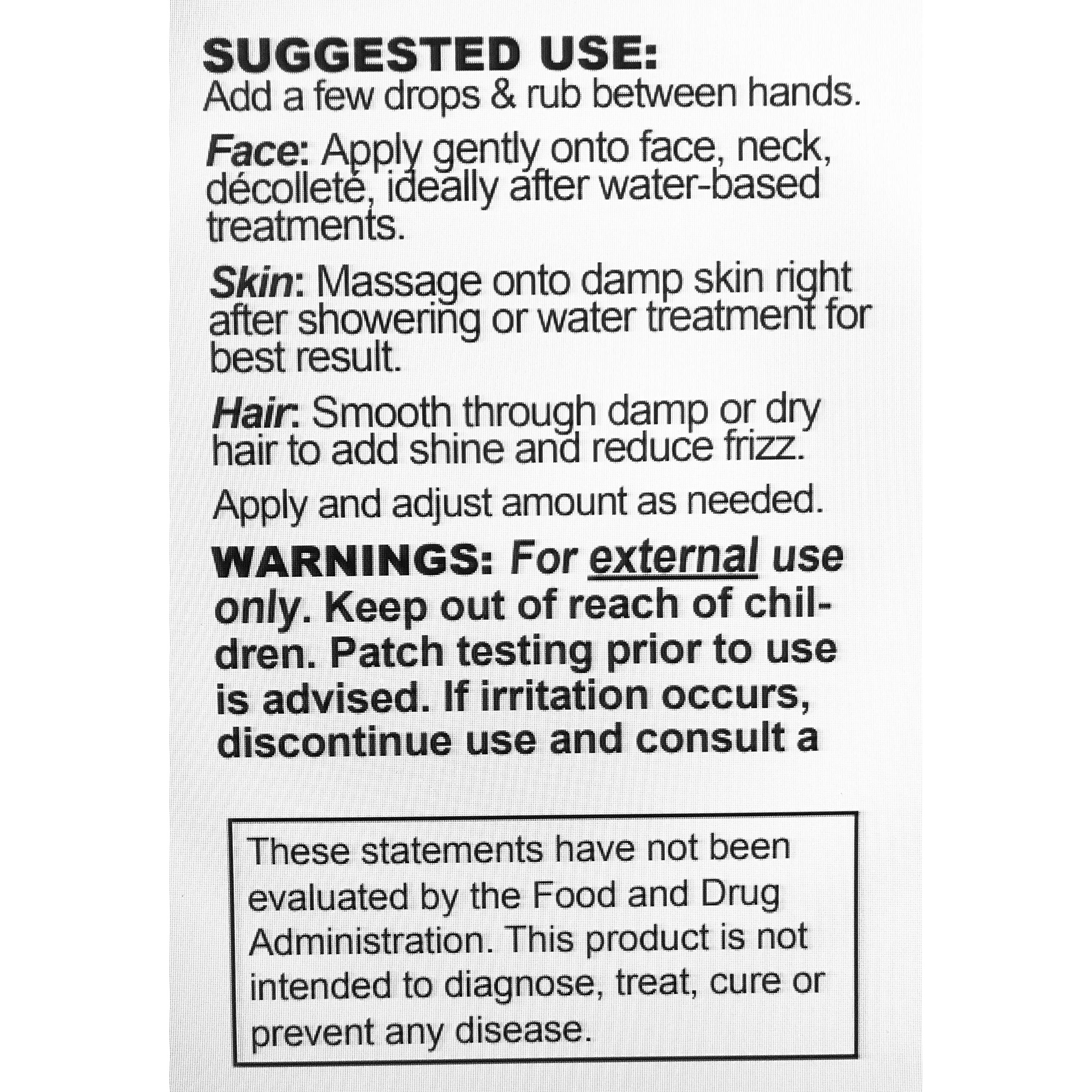 Hemisqualane 100% Pure Plant Derived  Very Light Dry Oil 2 Fl Oz  All Natural Moisturizes Hydrates Face Skin Body Hair For All Skin Types