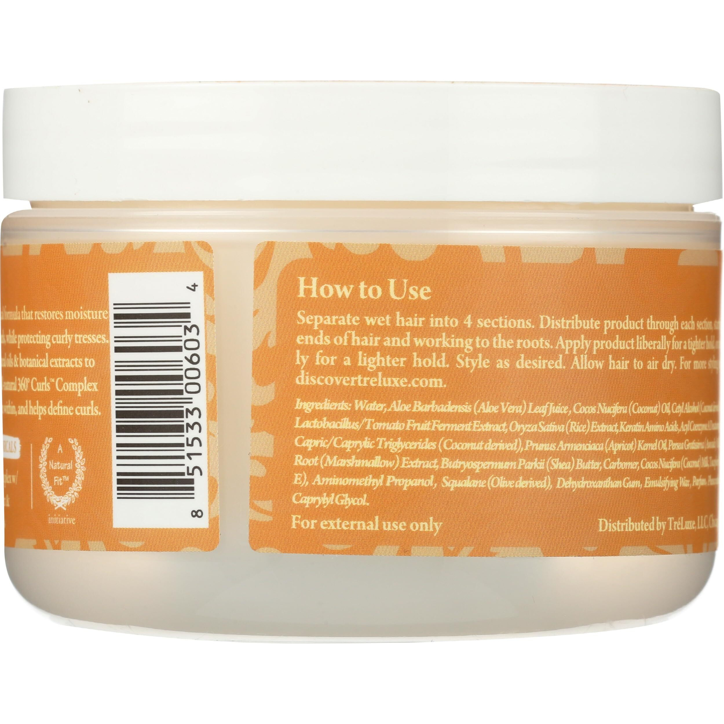 Treluxe Curl Supreme Styling Creme  8 Oz