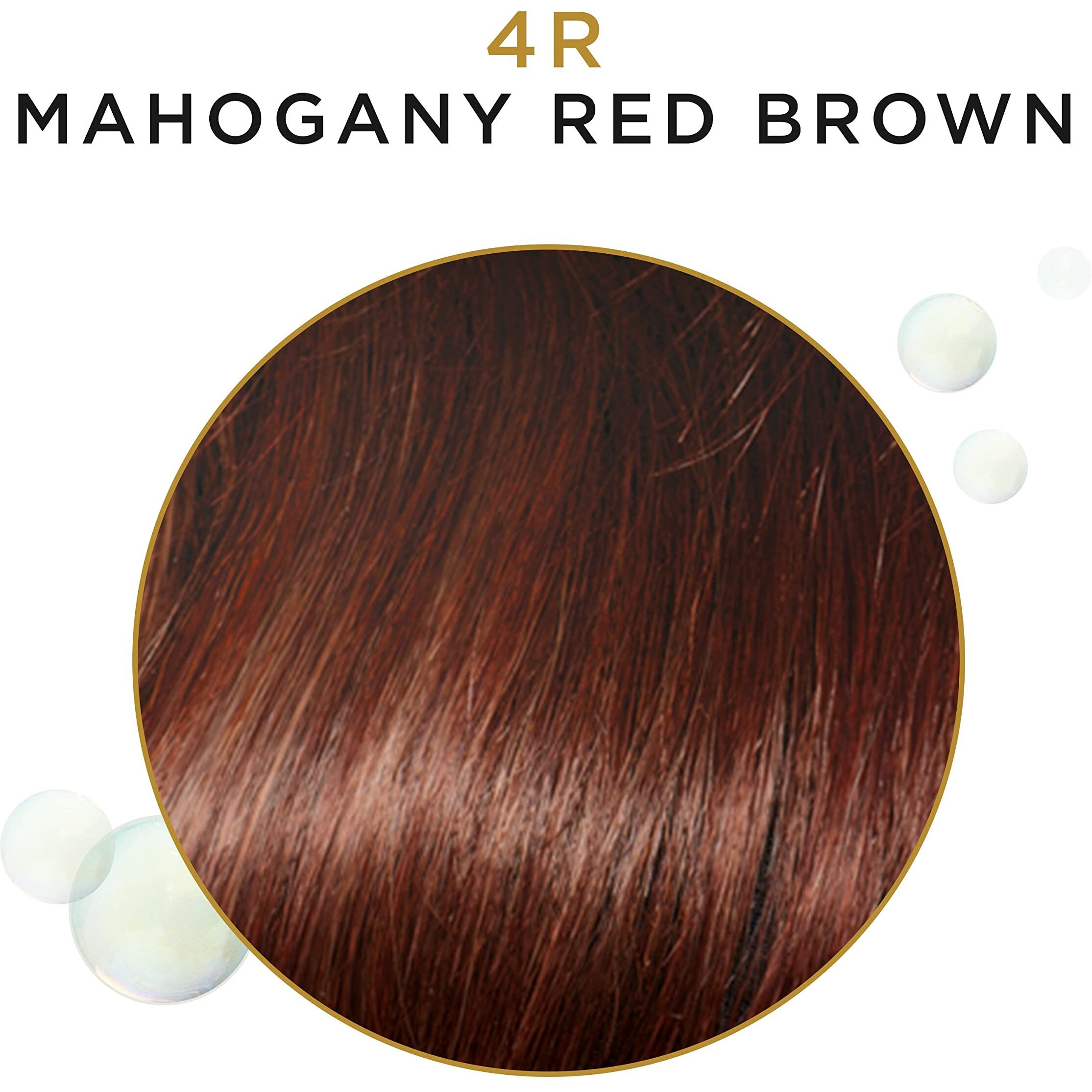 Clairol Professional Beautiful Advanced Gray Solutions 4R Mahogany Red Brown  3 Oz