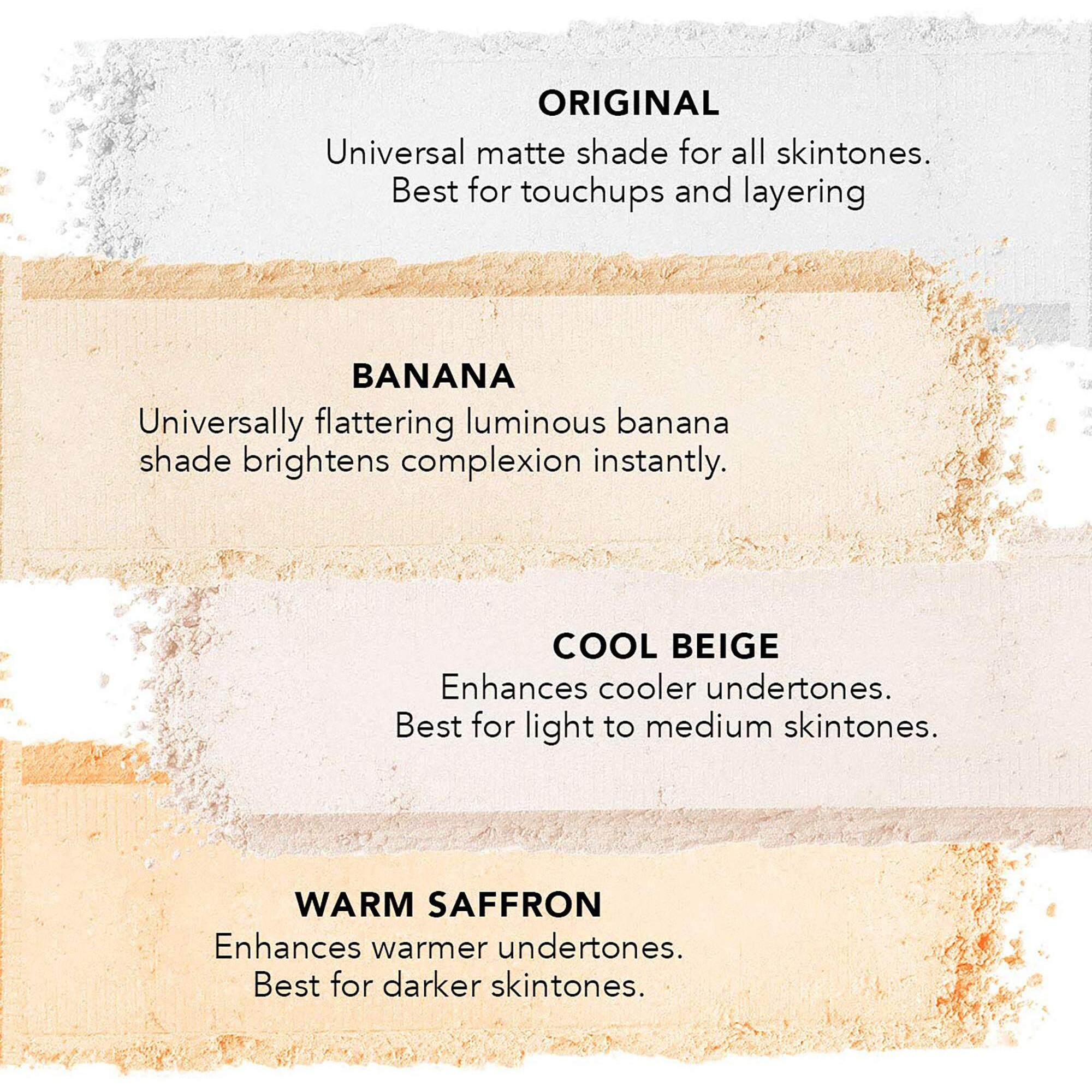 Dermablend Illuminating Banana Powder  Loose Setting Powder Makeup For Brightening And A Long-Lasting Luminous Finish  Up To 16Hr Wear  0.63 Oz.