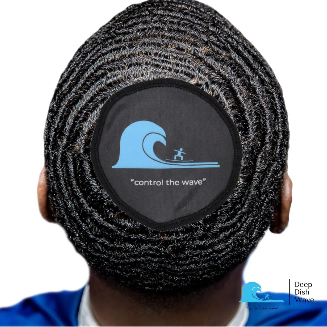 Deep Dish Wave Crown Patch 360 Waves Hair Crown Compression Patch