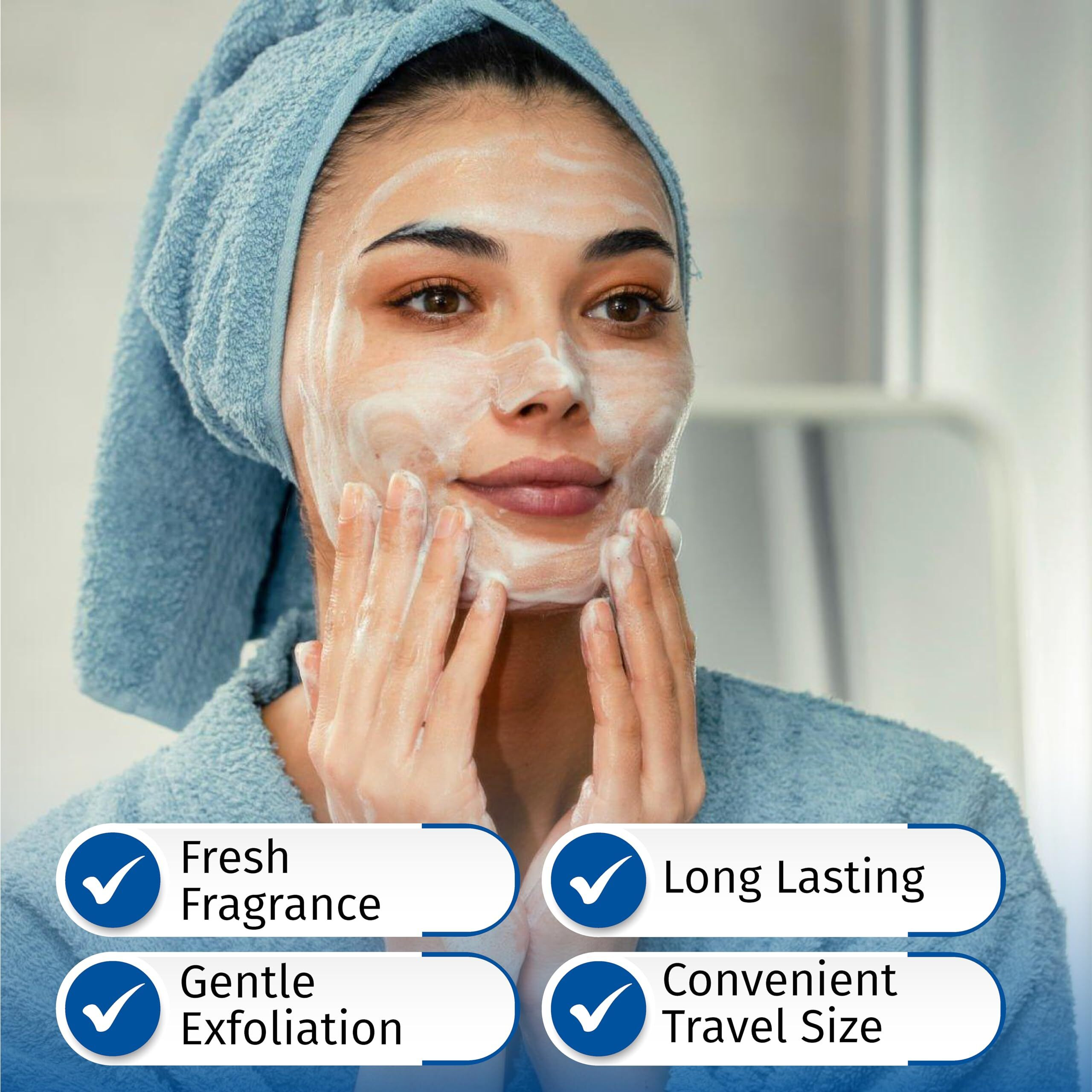 T.Taio Esponjabon Variety Pack Mini Travel Size Soap Sponges - Includes Mother Of Pearl  Oatmeal  And Charcoal - Catering To Different Skincare Needs & Preferences  Ideal For On-The Go Cleanse