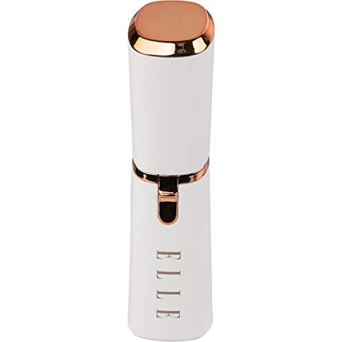Elle Painless Hair Remover - Built-In Led Light  Removes Lip  Chin  And Cheek Hair  Suitable For All Skin Types (White)