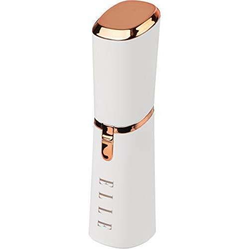Elle Painless Hair Remover - Built-In Led Light  Removes Lip  Chin  And Cheek Hair  Suitable For All Skin Types (White)