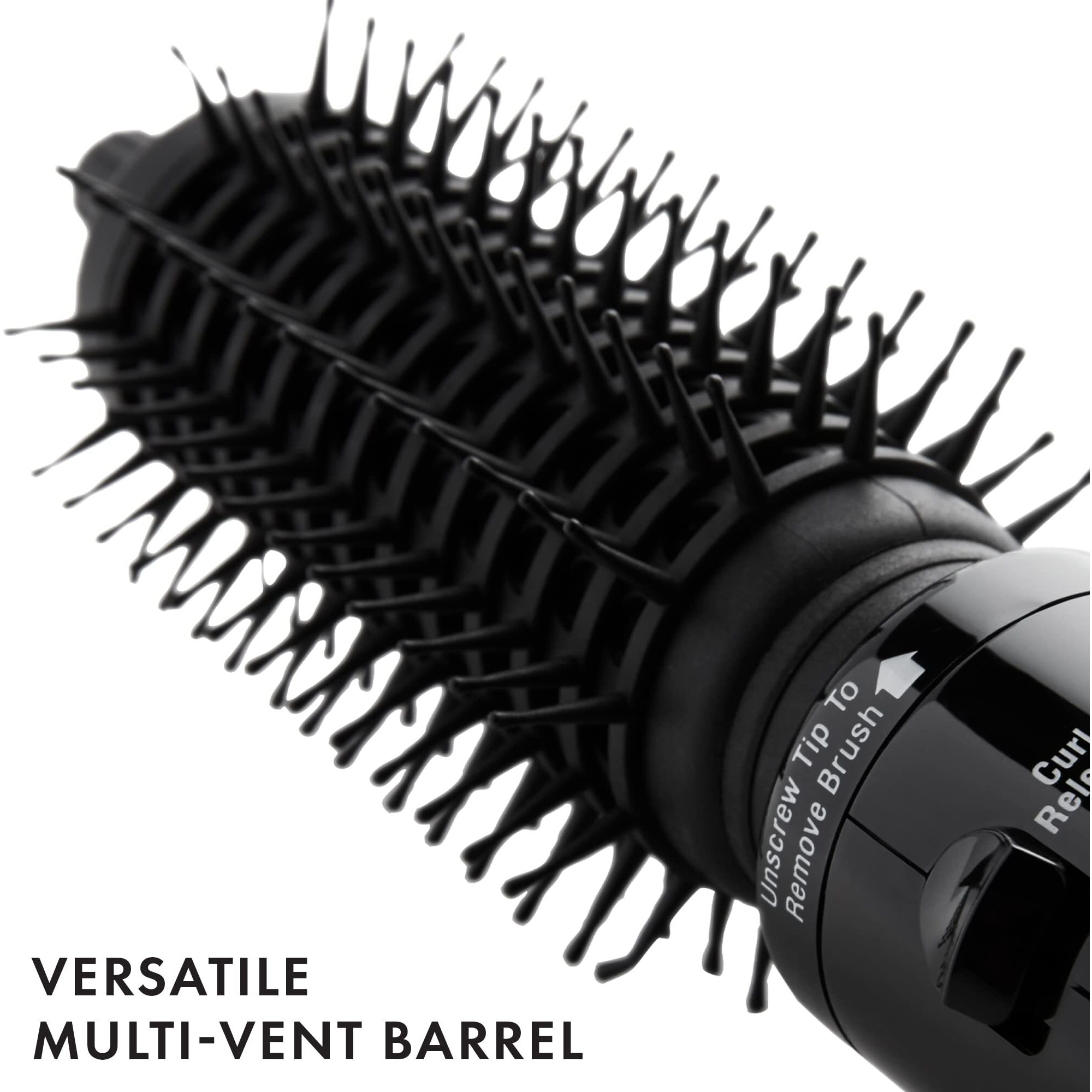 Hot Tools Pro Artist Hot Air Styling Brush | Style  Curl And Touch Ups (1-1/2 )