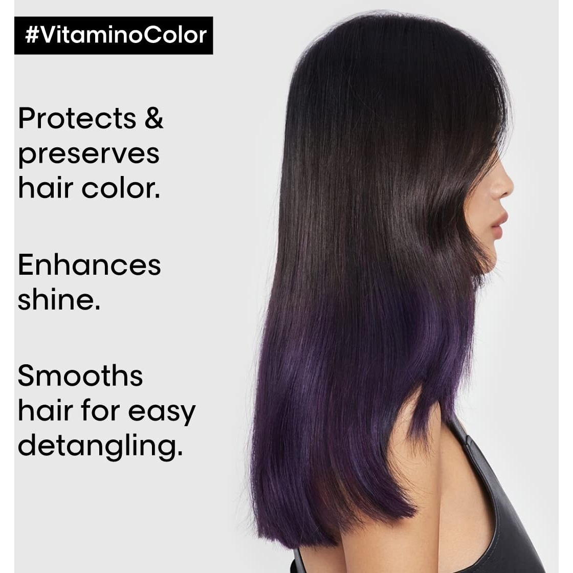 L'Oreal Professionnel Vitamino Color Conditioner | Protects & Preserves Hair Color | Enhances Shine & Vibrancy | Moisturizes & Detangles | For Color Treated Hair | 16.9 Fl. Oz.