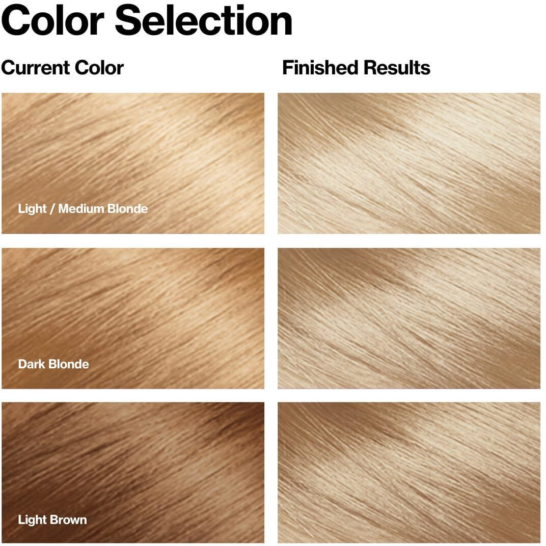 Revlon Permanent Hair Color  Permanent Hair Dye  Colorsilk With 100% Gray Coverage  Ammonia-Free  Keratin And Amino Acids  04 Ultra Light Natural Blonde  4.4 Oz (Pack Of 1)
