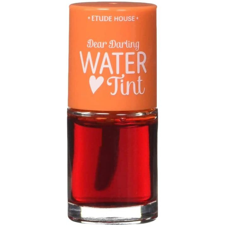 Etude House Dear Darling Water Tint Orange Ade | Bright Vivid Color Lip Tint With Moisturizing Pomegranate & Grapefruit Extract To Hydrate Your Lips