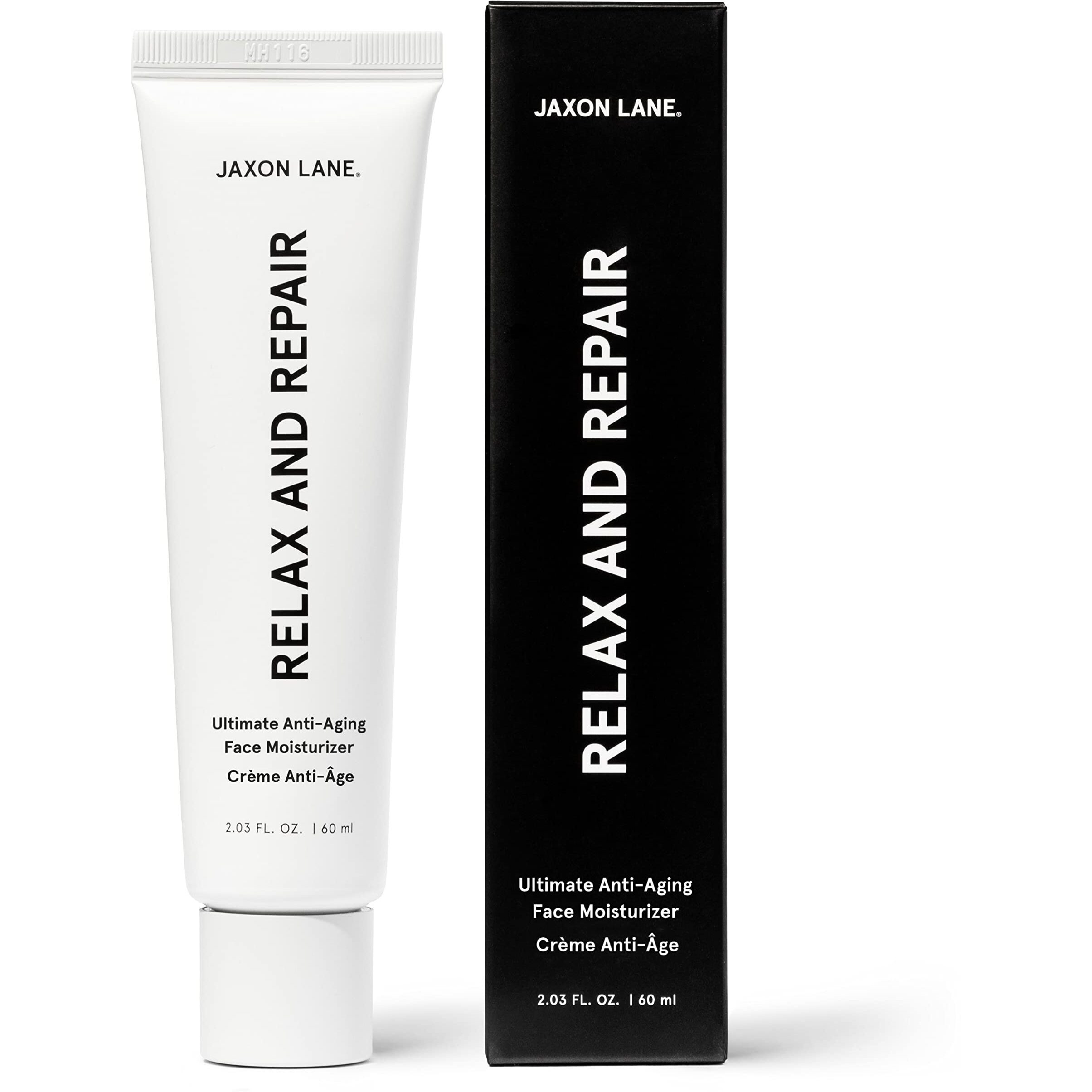Jaxon Lane Relax And Repair Anti Aging Face Moisturizer For Men | Anti Wrinkle Cream For Face  Night Cream  Eye Cream With Niacinamide (Vitamin B3)  Hyaluronic Acid  Vitamin E & Ceramides For Skin