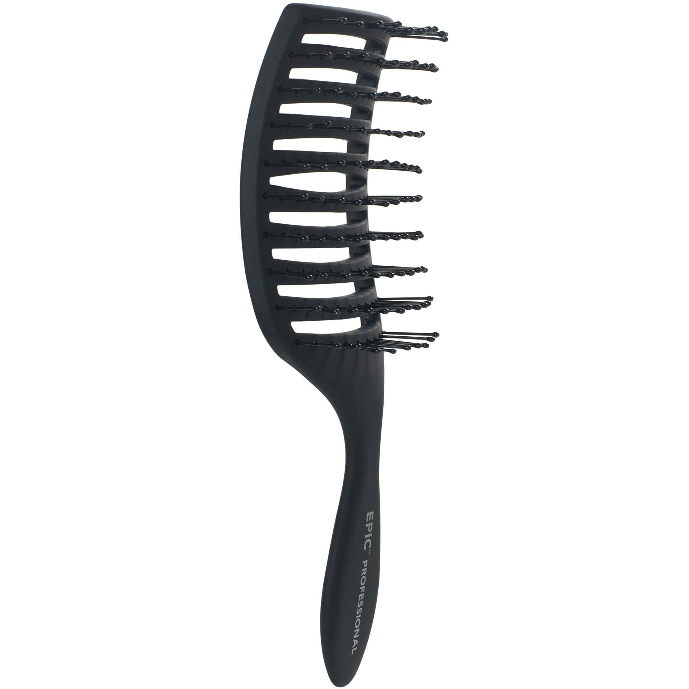 Epic Professional Quick Dry Hair Brush Black