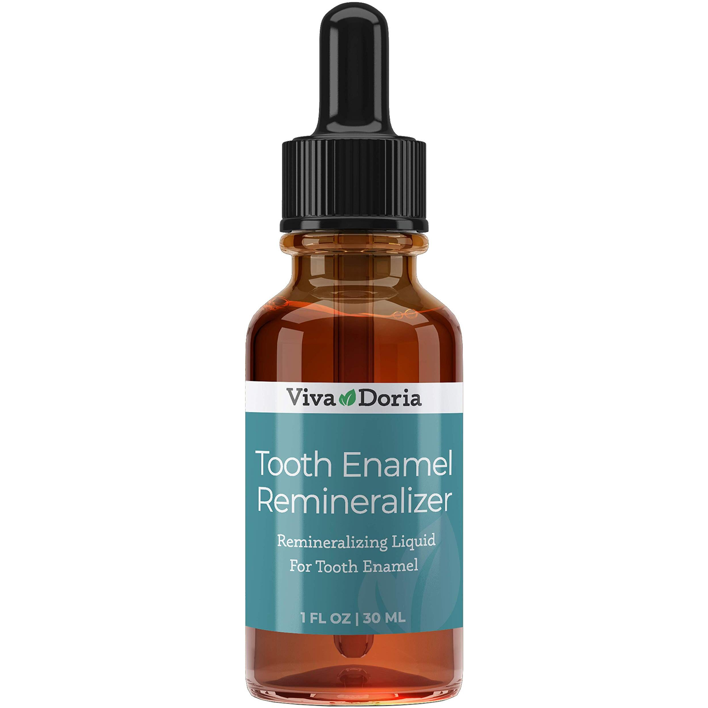 Viva Doria Tooth Enamel Remineralizing Liquid  Protects Tooth Enamel And Helps Keep Gum Healthy 1 Fl Oz