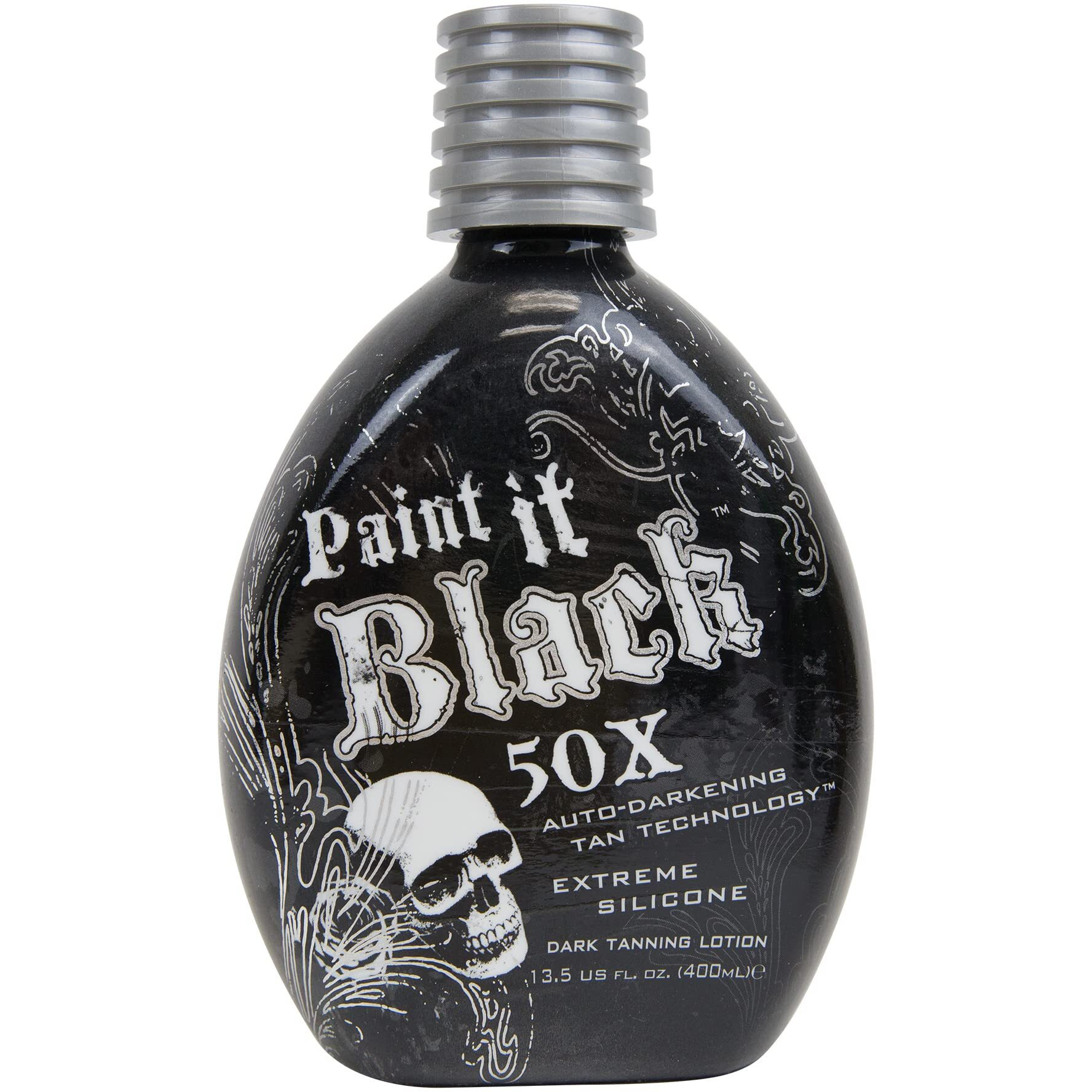 Millennium Tanning Paint It Black 50X - Extreme Dark Tanning Lotion  13.5 Ounces