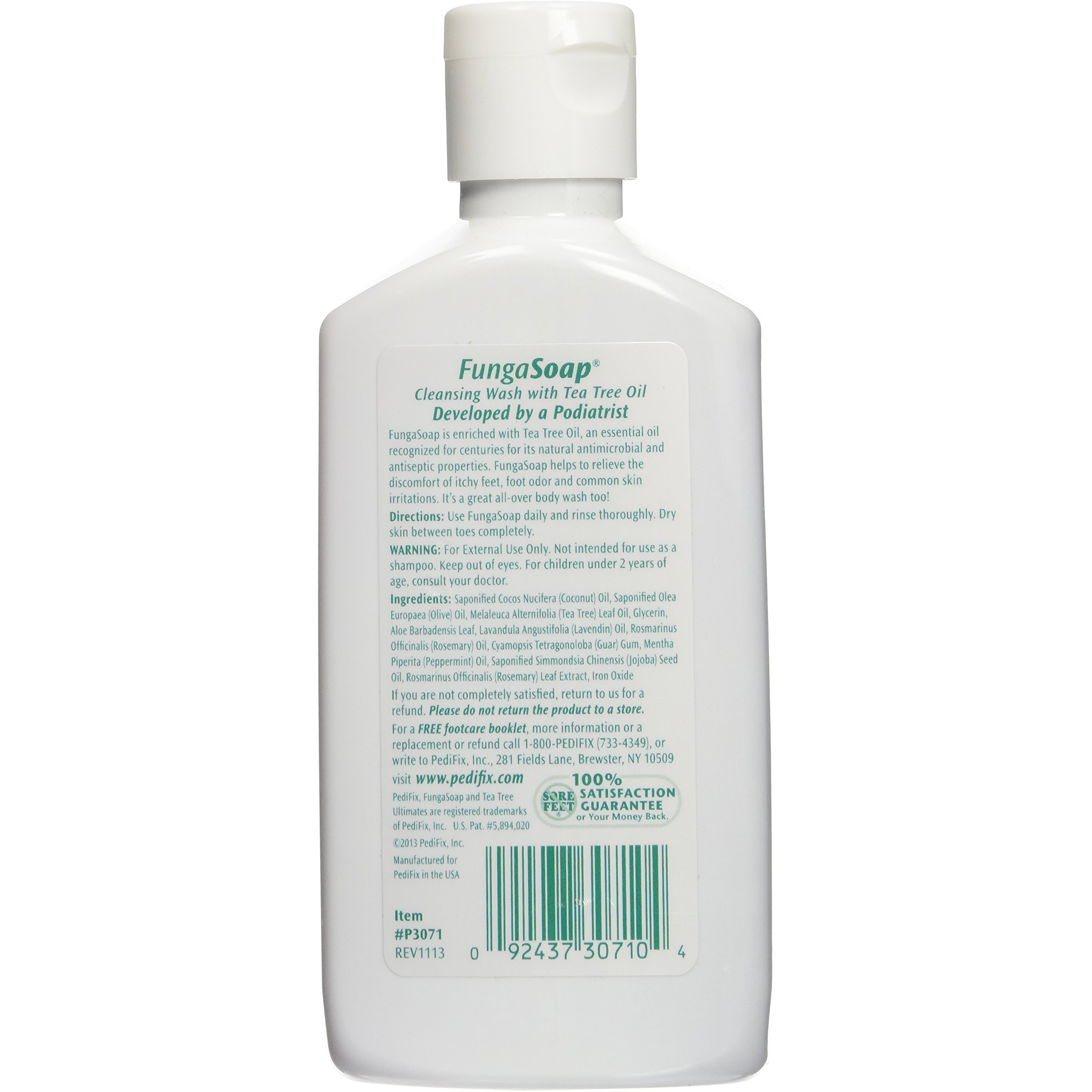 Tea Tree Ultimates Fungasoap Cleansing Wash 6 Oz (3 Pack)