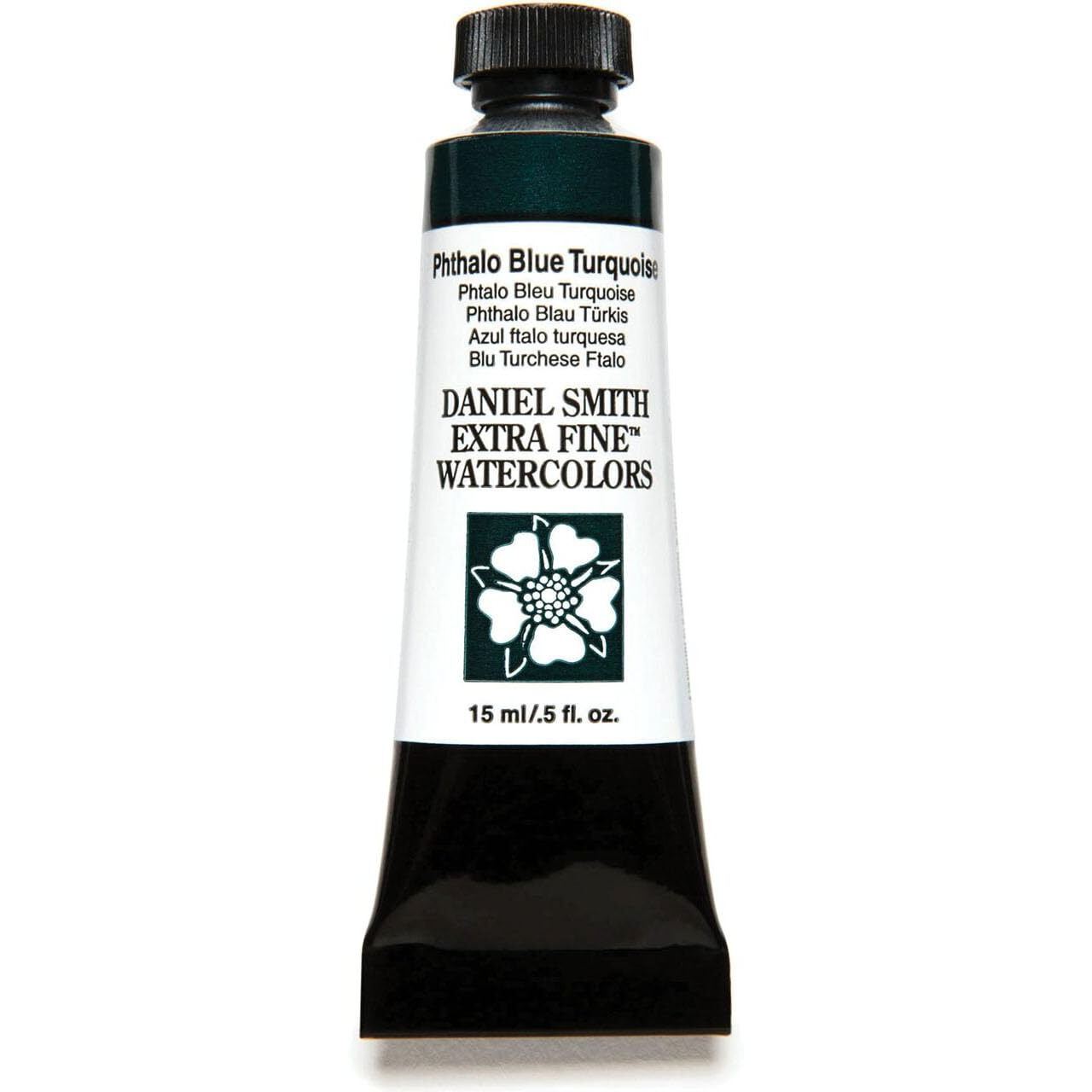 Daniel Smith 284600247 15Ml Watercolor Paint  Phthalo Blue Turquoise  0.50 Fl Oz (Pack Of 1)