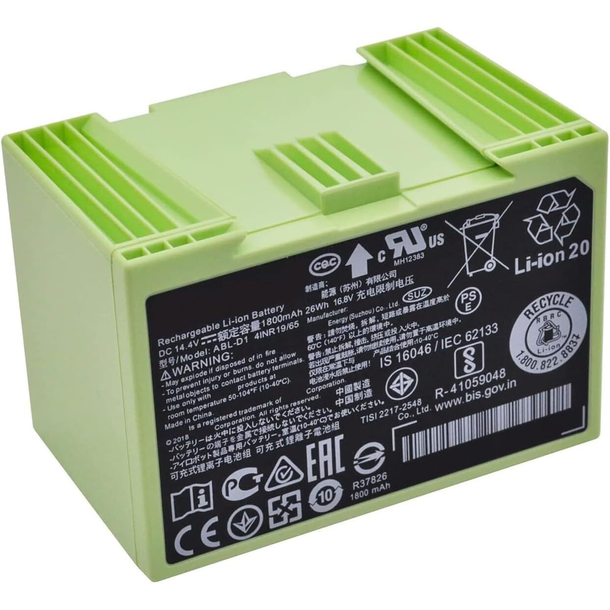 Casino187 Authentic Oem Replacement Lithium Ion Battery For Roomba E5 E6 I1 I2 I3 I4 I5 I6 I7 I8 J5 J6 J7 J8 4624864