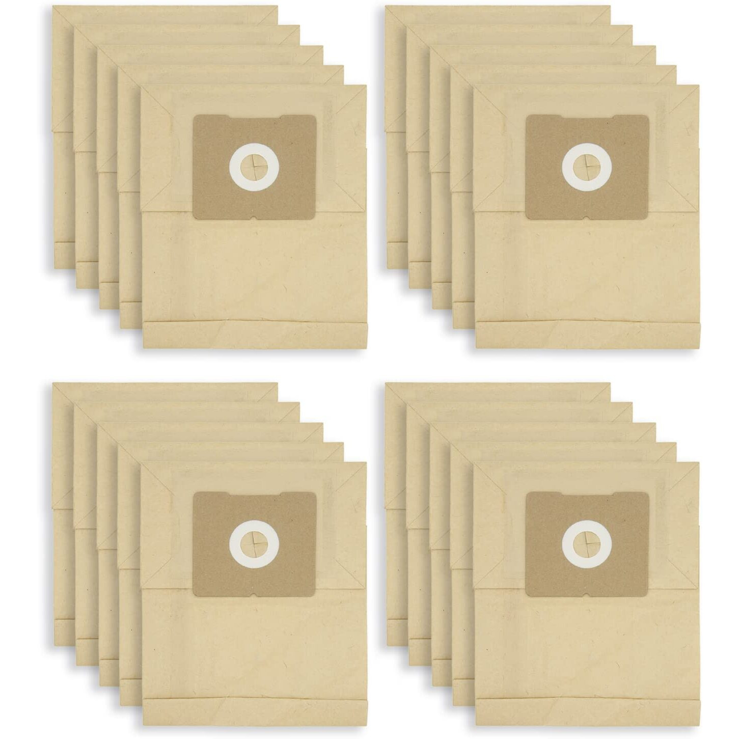 20 Pack Replacement Dust Bag Compatible With Bissell Zing 4122 2154 Series  2138425  213-8425