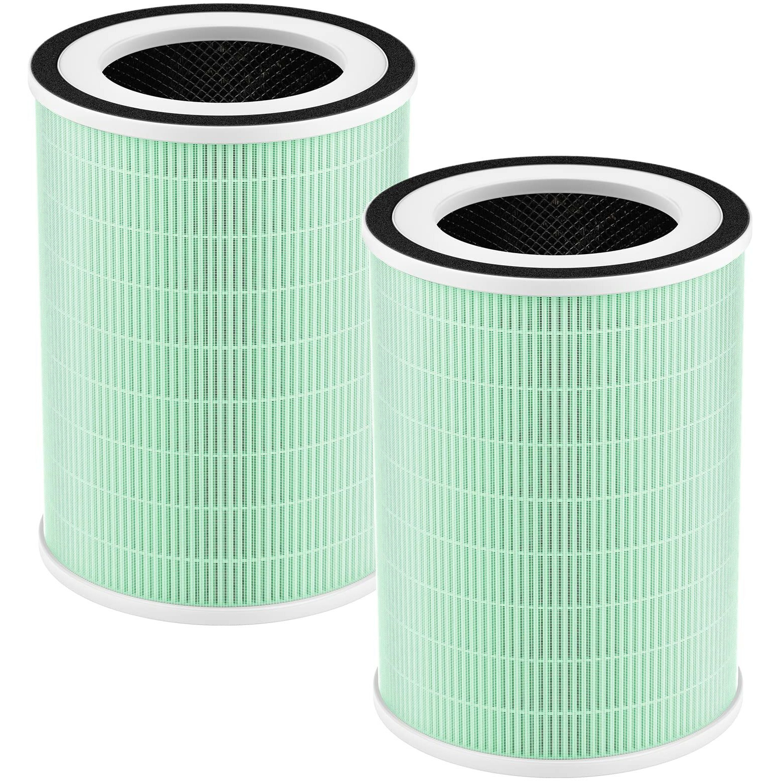 2 Pack True Hepa H13 Kilo Pet Filter  Compatible With Afloia Kilo  Kiloplus  Kilopro  Miro Miro Pro And Morento Mr-Kilo  Kalo Air Pur Ifier  360 4-Stage Filtration  Green