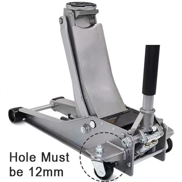 Floor Jack Casters For 3 Ton Floor Jack  Cast Iron Caster Wheels  Floor Jack Replacement Parts Fit For Atd  Cornwell  Mac Tools  Matco  Mountain  Napa  Sunex & More  Pack Of 2 (12Mm Stem)