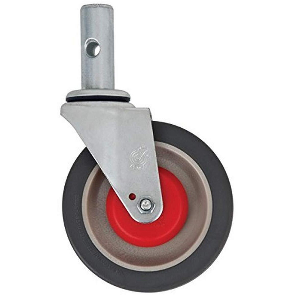 Magliner 131020 5"" X 1-1/4"" Polyurethane Replacement Swivel Caster For Gemini Convertible Hand Trucks  10"" Length  4"" Height  7"" Width  Black