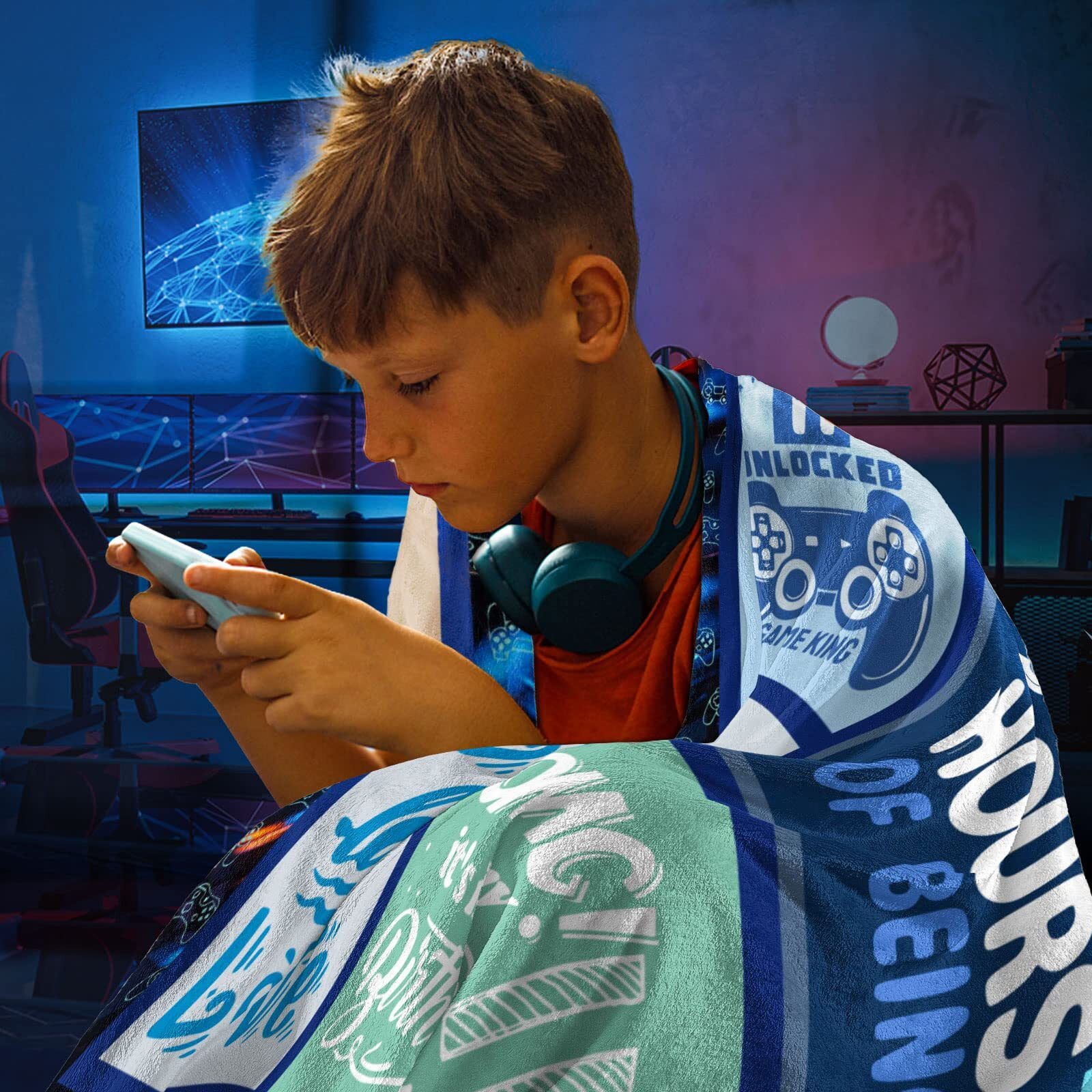 11 Year Old Boy Gift Ideas  Gifts For 11 Year Old Boy  Boys Age 11 Gift Ideas  Best 11 Year Old Boy Gifts  Cool Presents For 11 Year Old Boys  11Th Birthday Decorations Throw Blanket 60 X 50 Inch