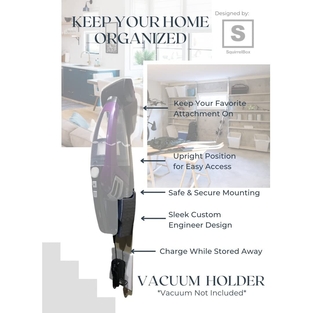 Vacuum HolderDocking Station Charging Station Handheld Cordless Vacuum Holder Compatible With Bissell (2390)(2284W) Pet Hair Eraser