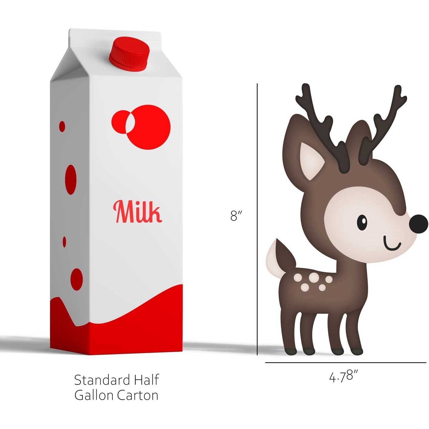 Woodland Animal Cutouts 36 Count - Cute Woodland Baby Shower Decorations - Large Adorable Woodland Animals Cutouts Are Easily Seen - Great For Woodland Creatures Baby Shower Or Fall Themed Baby Shower