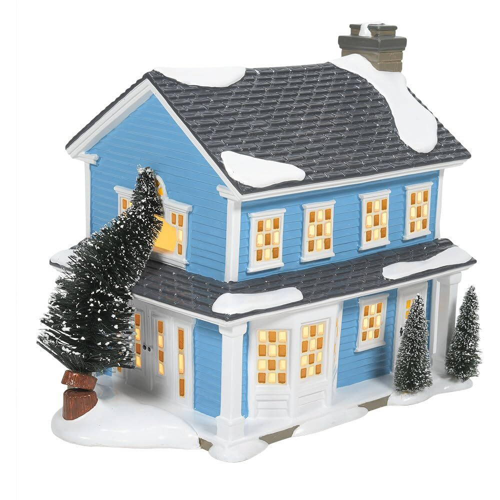 Department 56 Snow Village National Lampoon's Christmas Vacation The Chester House Lit Building  7.64 Inch  Multicolor