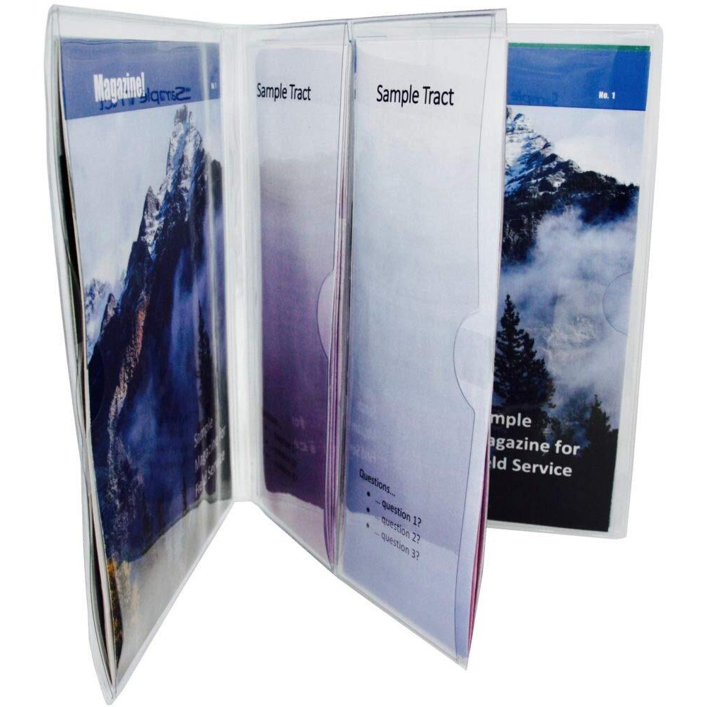Jw Field Service Supplies  Vinyl Magazine And Tract Organizer