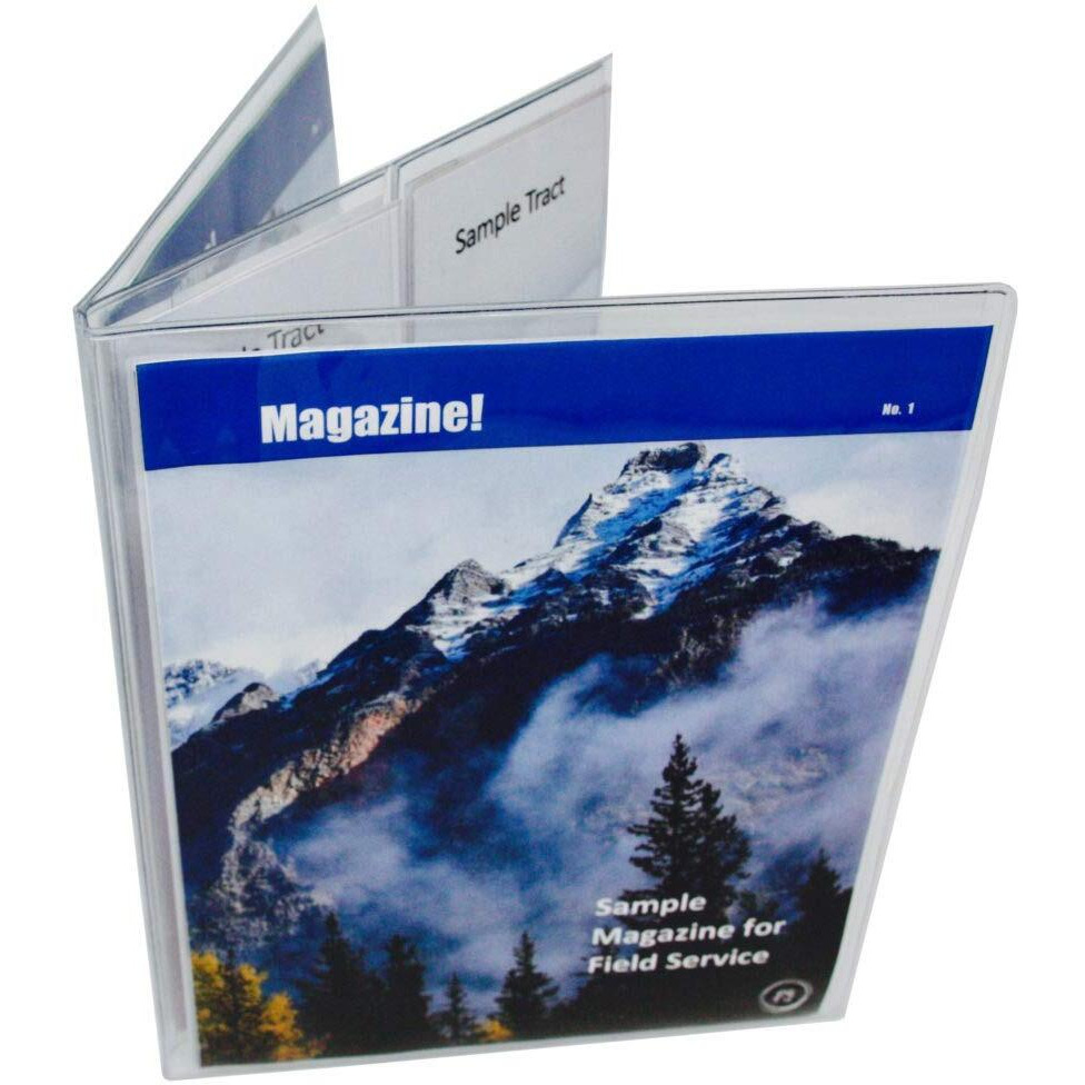 Jw Field Service Supplies  Vinyl Magazine And Tract Organizer