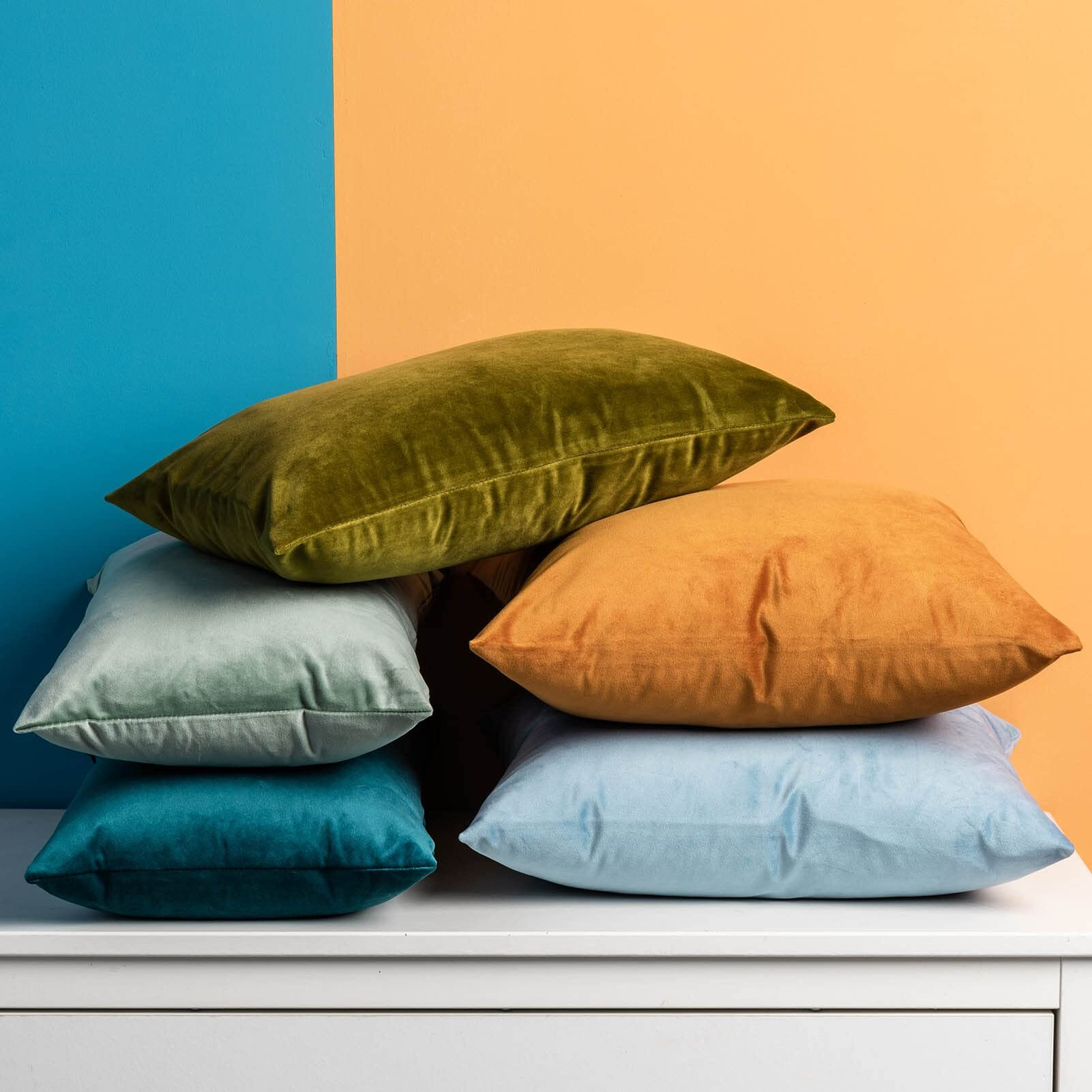 Juspurbet Olive Green Decorative Velvet Throw Pillow Covers 16X24 Pack Of 2 Luxury Soft Solid Cushion Cases For Sofa Couch Bed