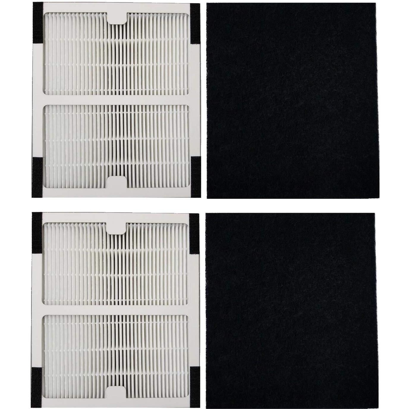 Replacement Idylis Air Purifier Filter A - 2 Pack Hepa & Carbon Filter Set For Idylis Air Purifiers Idylis Iap-10-100 Idylis Iap-10-150  Ac-2119  Model  Iaf-H-100A  Iafh100A
