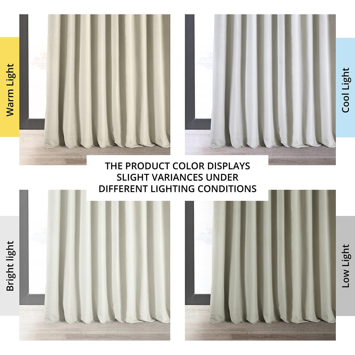 Hpd Half Price Drapes Signature Velvet Thermal Blackout Curtains For Living Room 120 Inch Long (1 Panel) Rod Pocket Insulated Blackout Curtains For Bedroom Window Curtains  100W X 120L  Off White