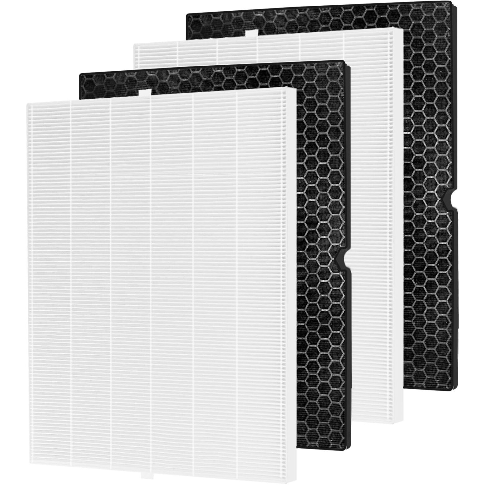 116130 Replacement Filter H For Winix 5500-2 Am80 Plasmawave Air Purifier True Hepa Carbon Filter  2 Set