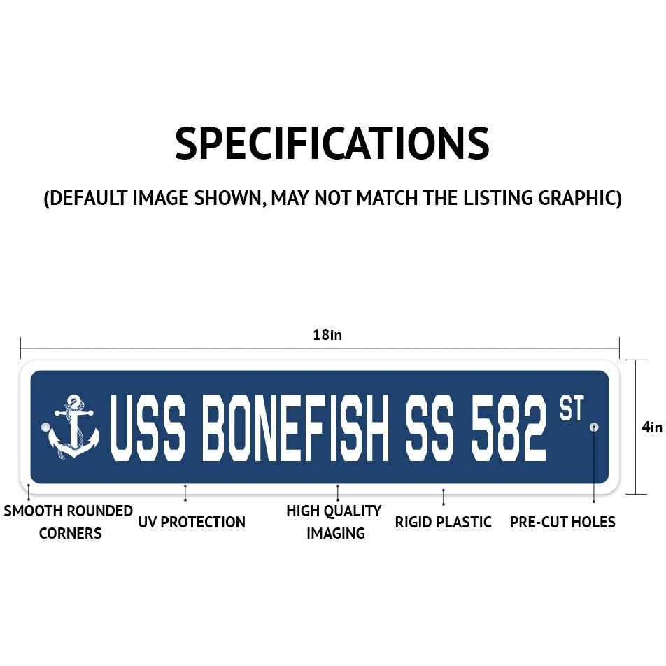 Sonia Street Sign Childrens Name Room Sign | Indoor/Outdoor |  18"" Wide Plastic Sign