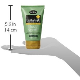 Skikai Borage Therapy Foot Cream (4.2 Oz) | Fragrance-Free Moisturizer Lotion | Healing Care For Dry  Cracked Heels | With Borage Seed Oil