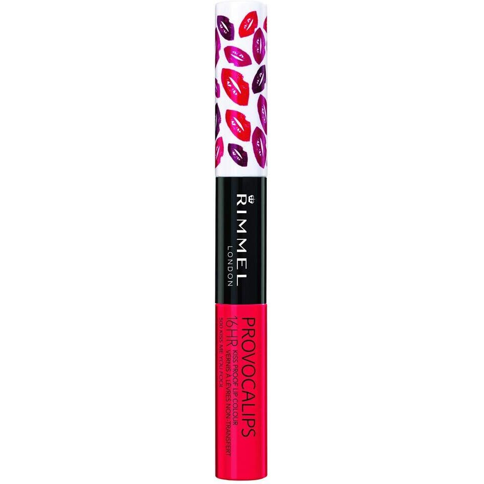 (Pack Of 2) Rimmel Provocalips 16Hr Kissproof Lipstick  Kiss Me You Fool  0.14 Fluid Ounce
