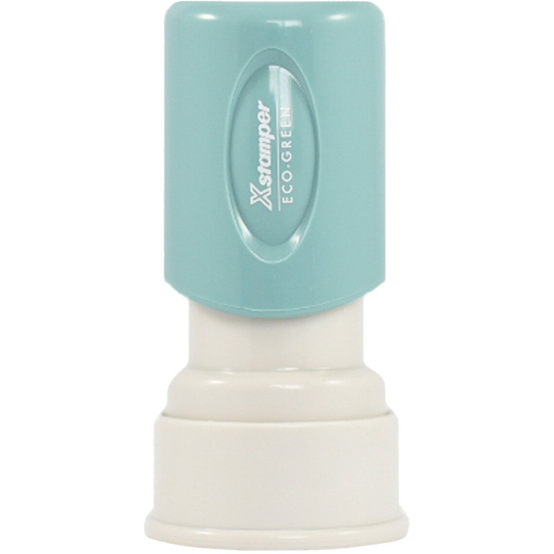 11309 Xstamper Star Pre Inked Rubber Stamp  5/8"" Diameter Impression Size  Red