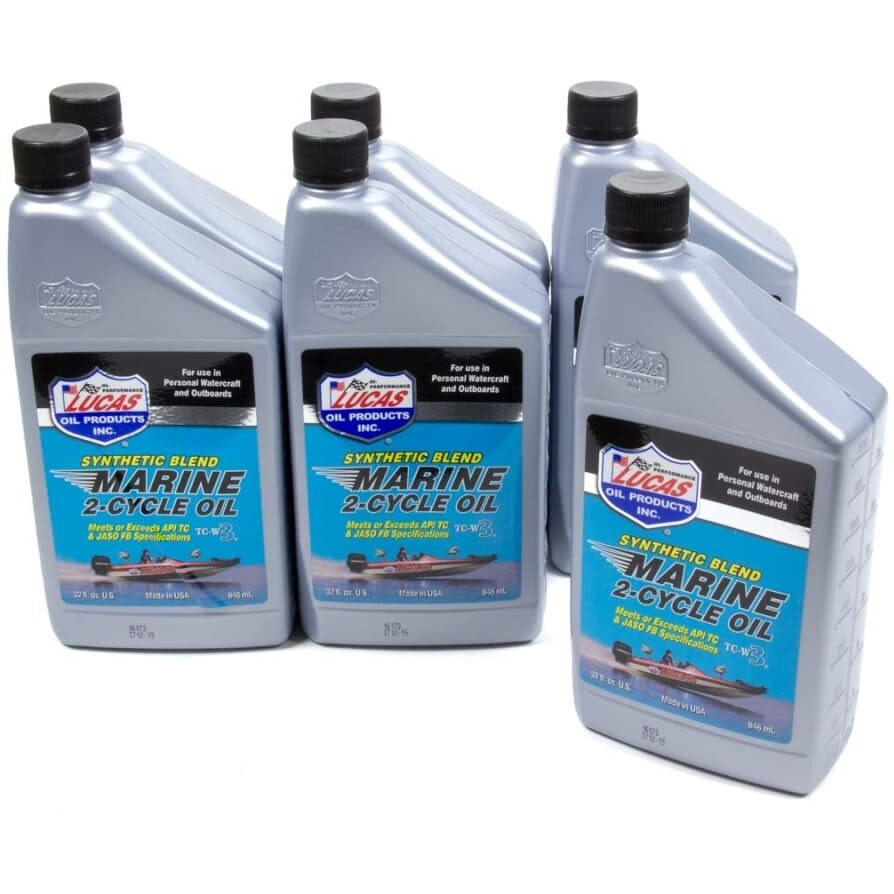Synthetic Blend 2-Cycle Marine Oil/6X1/Quart