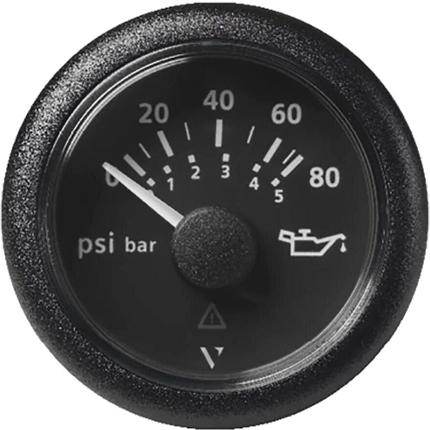 Vdo Computers Marine 2-1/16 Inch (52Mm) Viewline Oil Pressure Gauge - A2C59514128